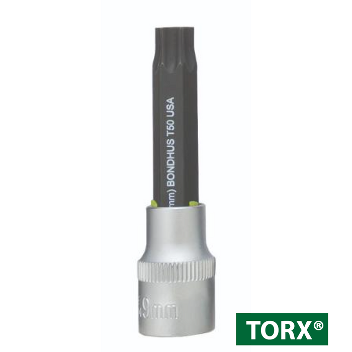 BONDHUS 2" (50mm) Torx Sockets