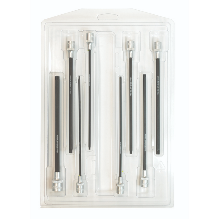 BONDHUS PHTX8/S-6 Torx ProHold InHex Bits & Sockets 8pcs Torx Set TX8-TX40