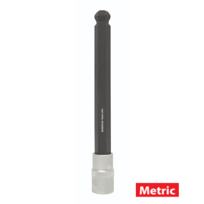 BONDHUS 6" (150mm) BallEnd Sockets Metric
