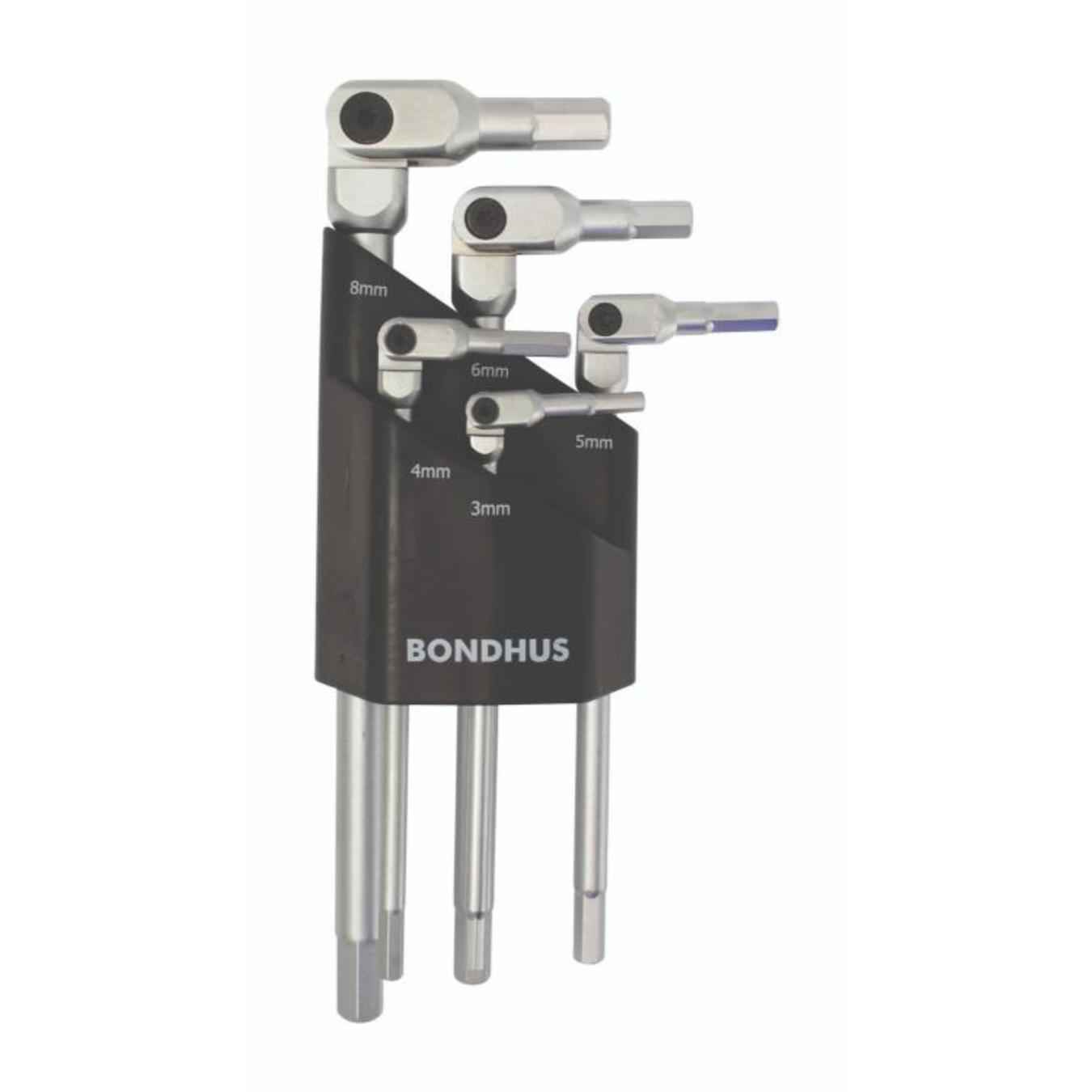 Bondhus HexPro Pivot Head Wrenches - Chrome Finish