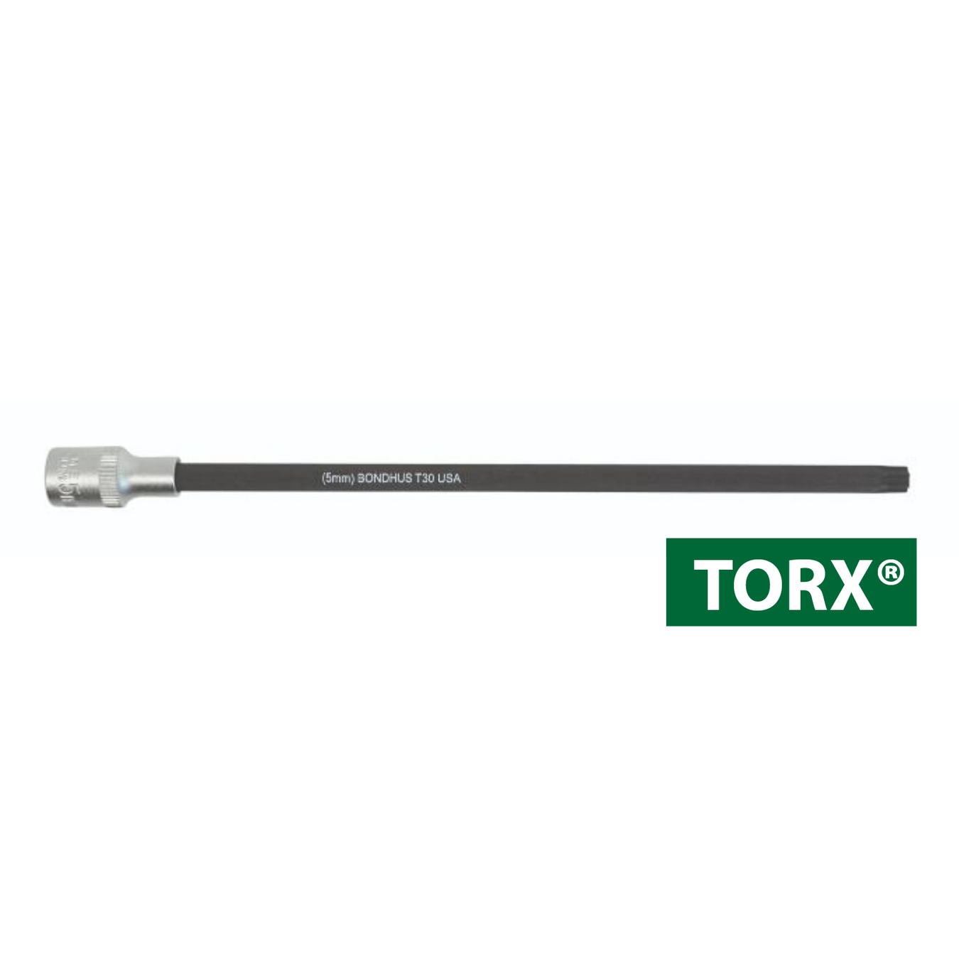 BONDHUS 6" (150mm) TORX SOCKET AND BITS