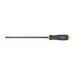Single Imperial Standard BallEnd Screwdriver with a black and yellow handle on a white background