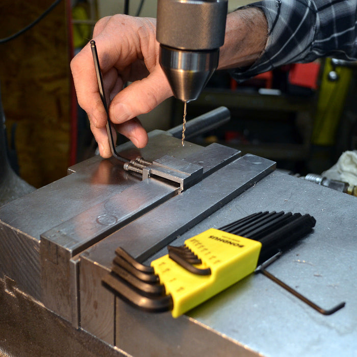 BONDHUS BLX12 BallEnd Hex Key 12pcs Imperial Set