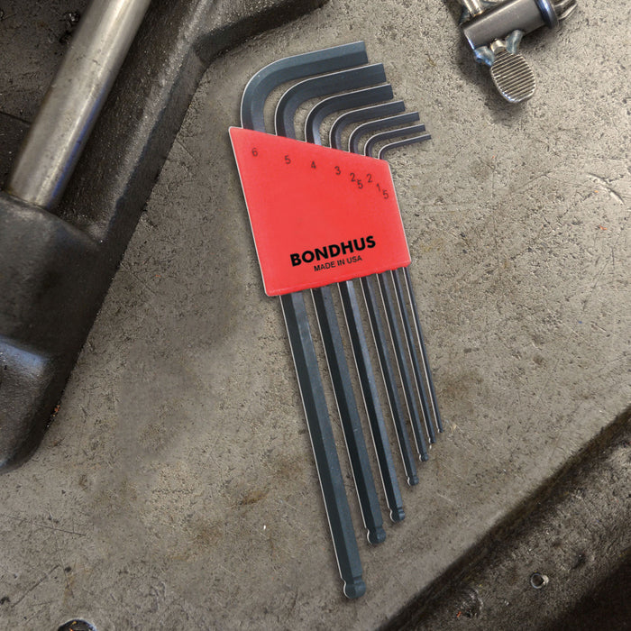 BONDHUS BLX7M BallEnd Hex Key 7pcs Set