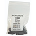 clear zip lock bag containing 9 Ballend insert bits sizes 2 - 12mm