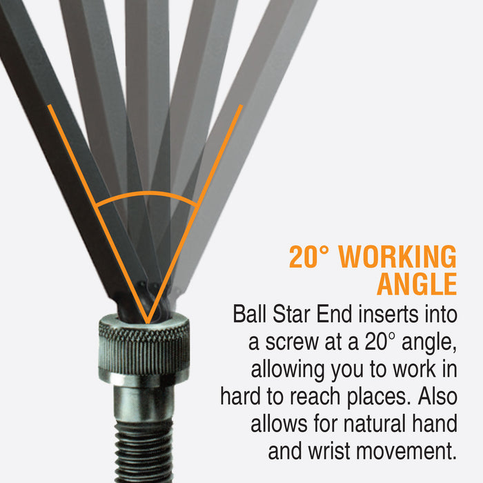 BONDHUS Torx BallStar L-Wrench