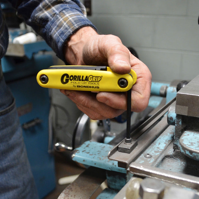 BONDHUS Gorilla Grip Hex fold up Key Set Twin Pack HF16