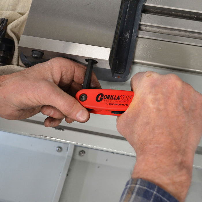 BONDHUS Gorilla Grip Hex fold up Key Set Twin Pack HF16