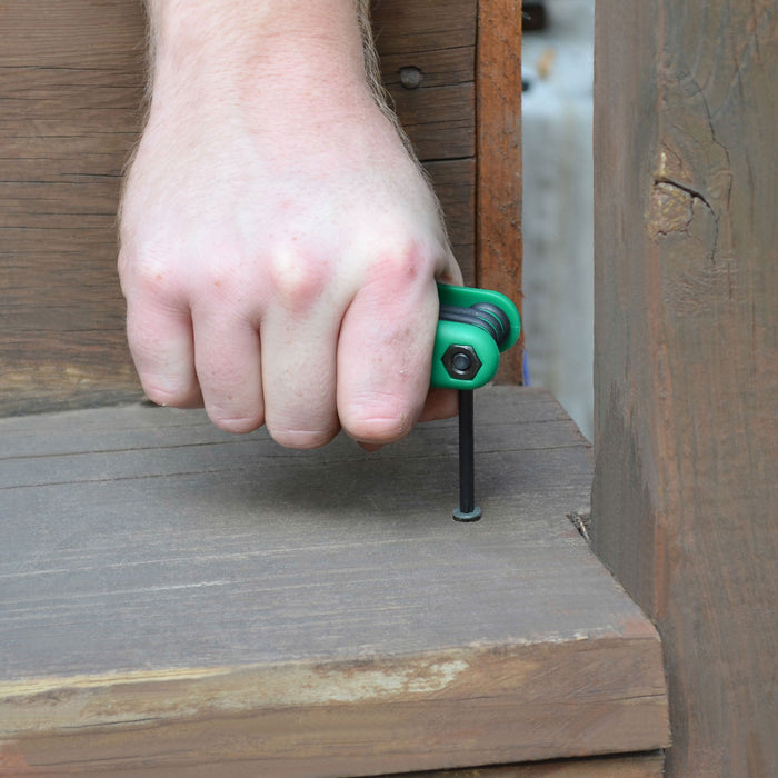 BONDHUS Gorilla Grip Hex fold up Torx Key Set TX6-TX25 TF8S