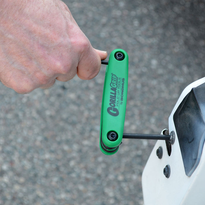 BONDHUS Tamper Resistant Torx Gorilla Grip Fold Ups