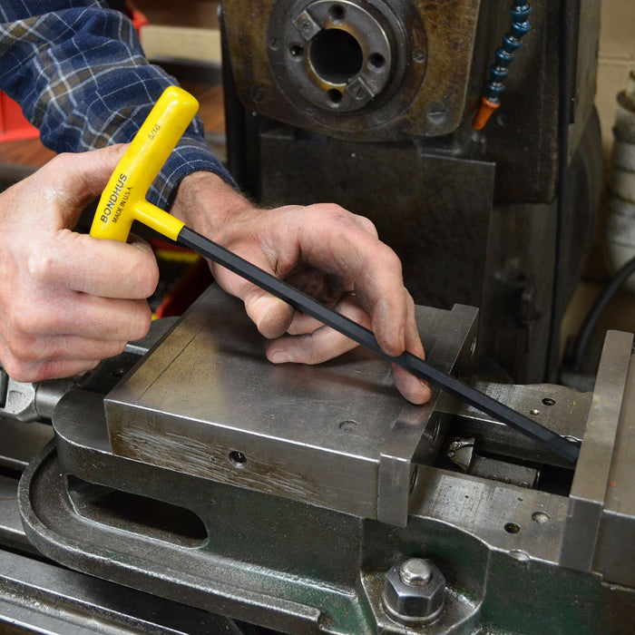 BONDHUS BTX10 T-Handle Ball End Driver Hex 10pcs Imperial Set 3/32"-3/8"