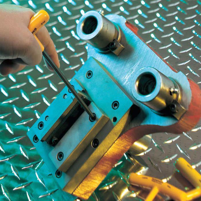 BONDHUS BTX60 T-Handle Ball Driver Hex 6pcs Imperial Set 5/32"-3/8"