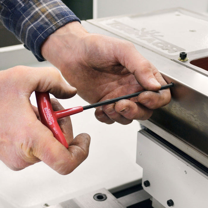 BONDHUS BTX80M T-Handle Ball End Driver Hex 8pcs Metric Set 2mm-10mm