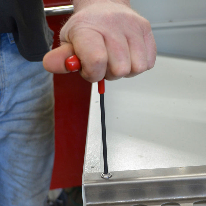 BONDHUS HTX80M T-Handle 6" Hex End Driver 8pcs Metric Set 2mm-10mm