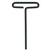 Single black imperial T-Handle Loop driver on a white background