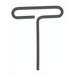 A single black metric 6-inch loop hex T-handle, part of the BONDHUS tool handle set.