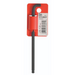 A single black stubby ball end hex key wrench with a red label indicating '5m' and 'ProGuard Finish Metric'.