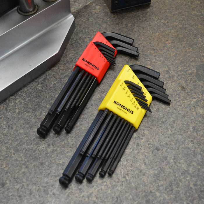 BONDHUS BLX22 Double Pack BallEnd Hex Key Set BLX9mm & BLX13