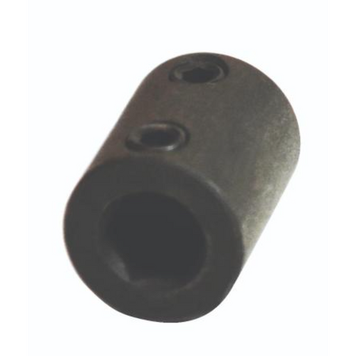 A black metal Hextender tool with two holes on its side.