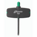 Single Torx Wing tool with Bondhus T20 printed on the black flag with green hightlights