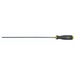 Extra long imperial ball end screwdriver with a black handle and yellow accents.