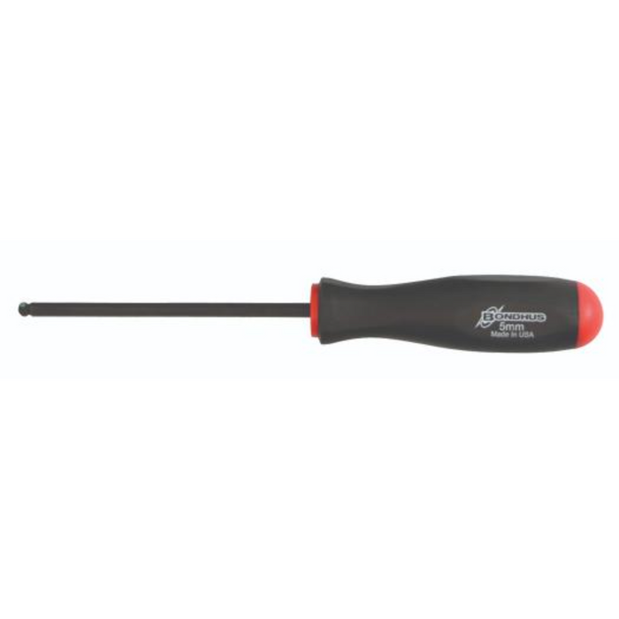 Single ProHold ball end screwdriver on a white background with 5mm printed on the handle