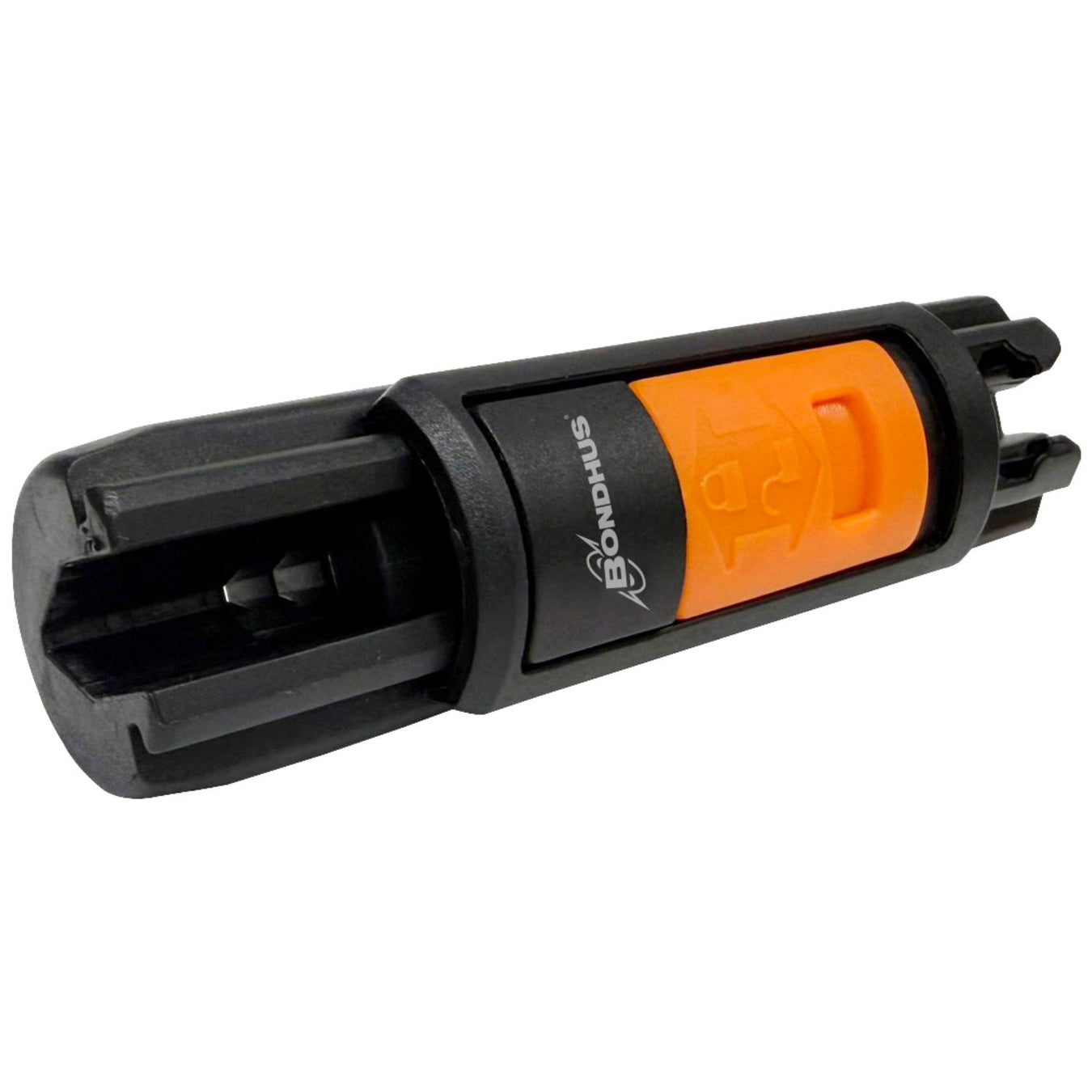 Black and orange tool with 'Bondhus' branding on a white background