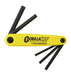Yellow fold-up tool with black components on a white background, featuring 'Gorilla Grip' branding.