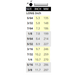 chart showing the sizes of Long Ball Imperial Blades